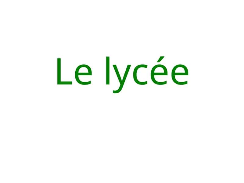 Lelycée 1