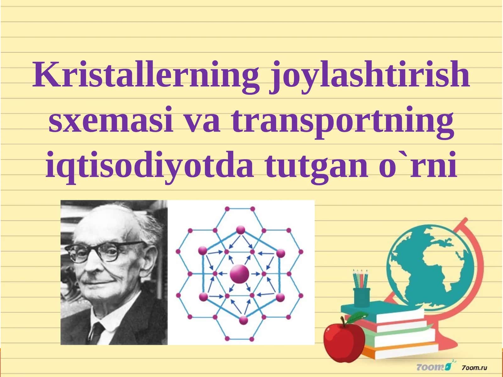 Kristaller va transport geografiyasi 1