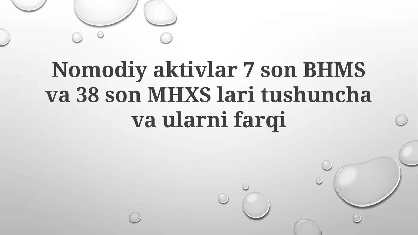 Nomodiyaktivlar7 son BHMSva38 son MHXSlaritushunchavaularnifarqi 1