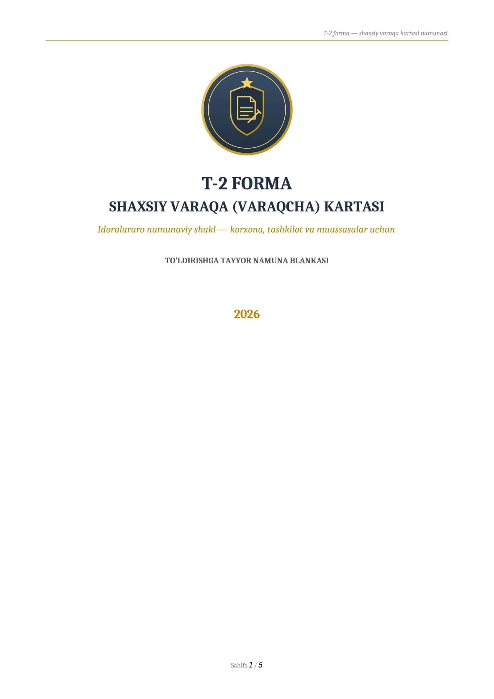 t2 forma shaxsiy varaqa 1