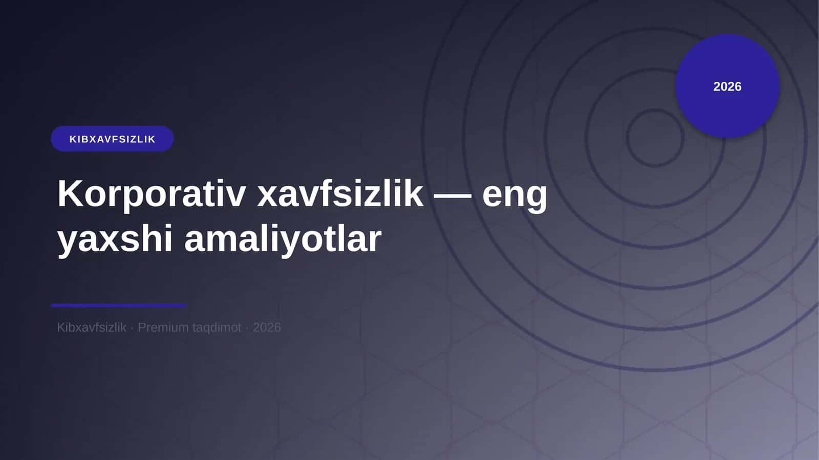 Korporativ xavfsizlik 1