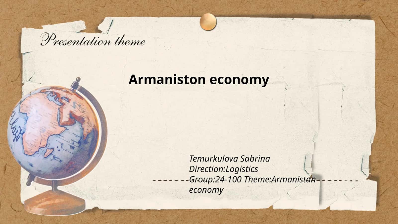 Armaniston economy 1