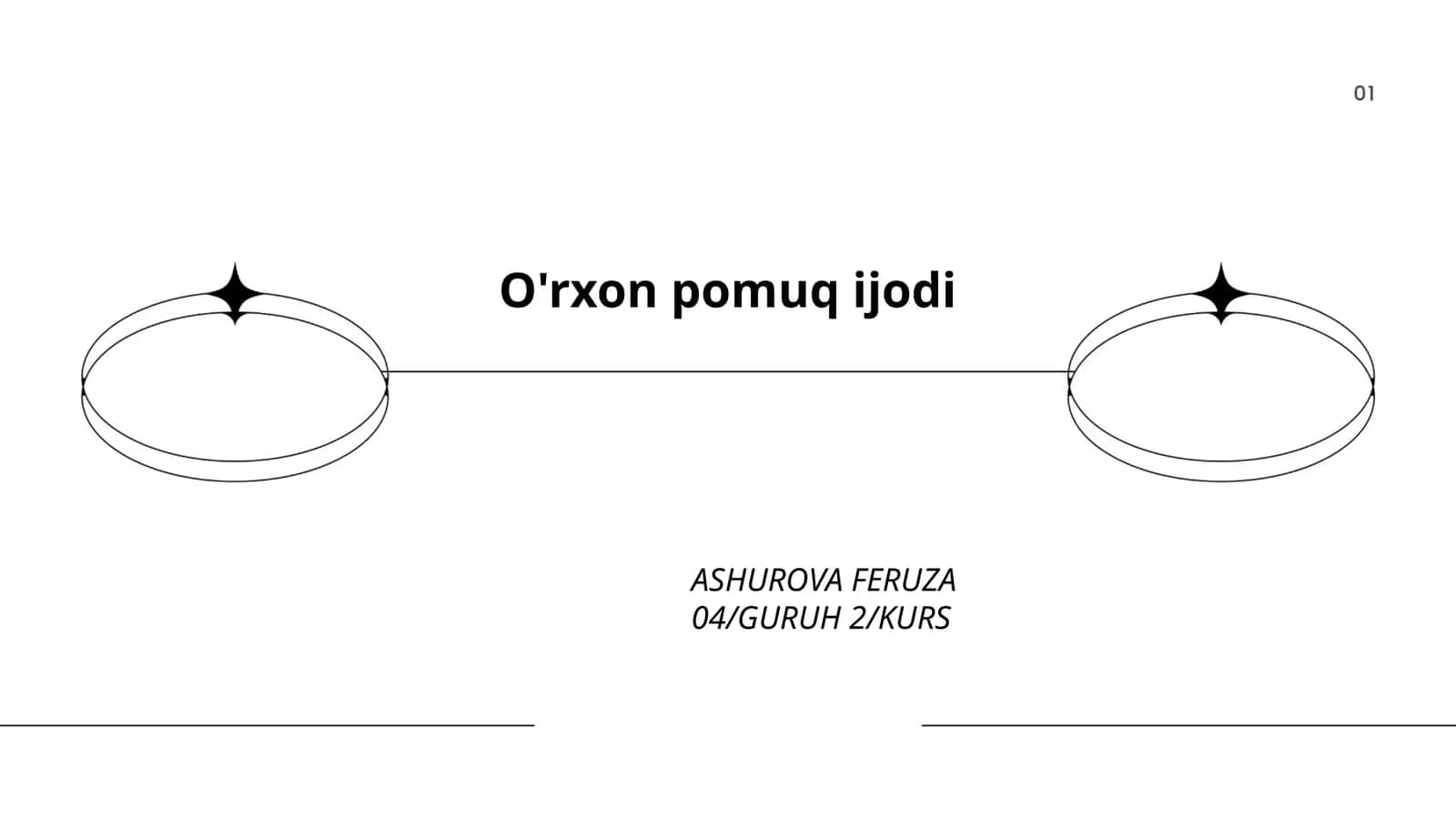 O'rxon pomuq ijodi 1