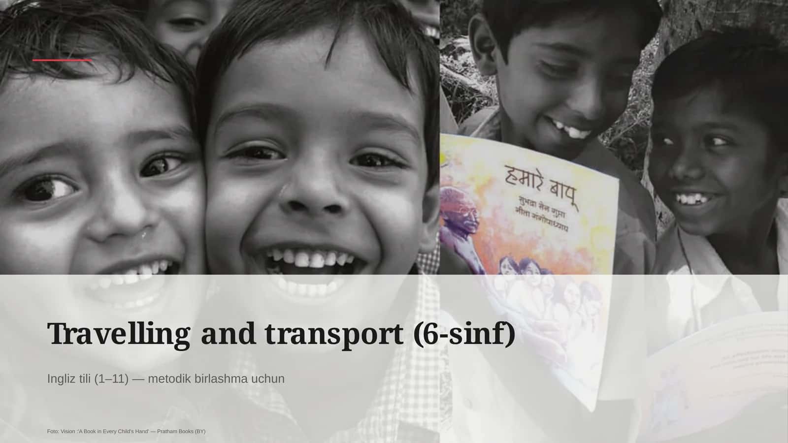 Travelling and transport (6-sinf) 1