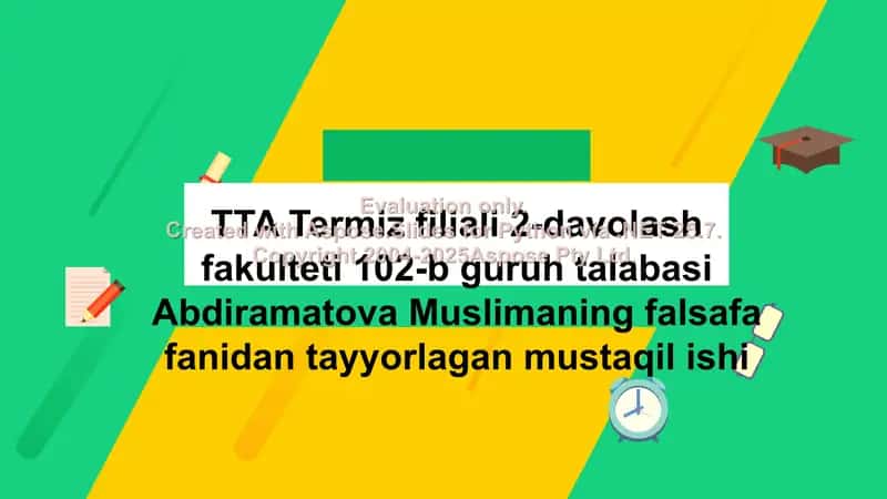 Sharq va Gʻarb falsafasida inson muammosi 1
