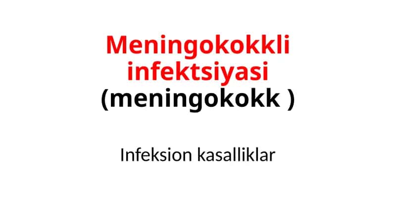 Meningokokkli infesiya 1