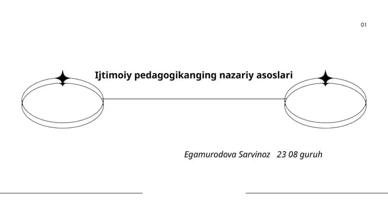 Ijtimoiy pedagogikaning nazariy asoslari 1