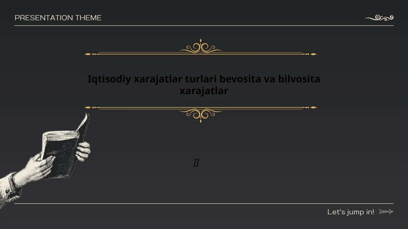 Bevosita xarajatlar 1
