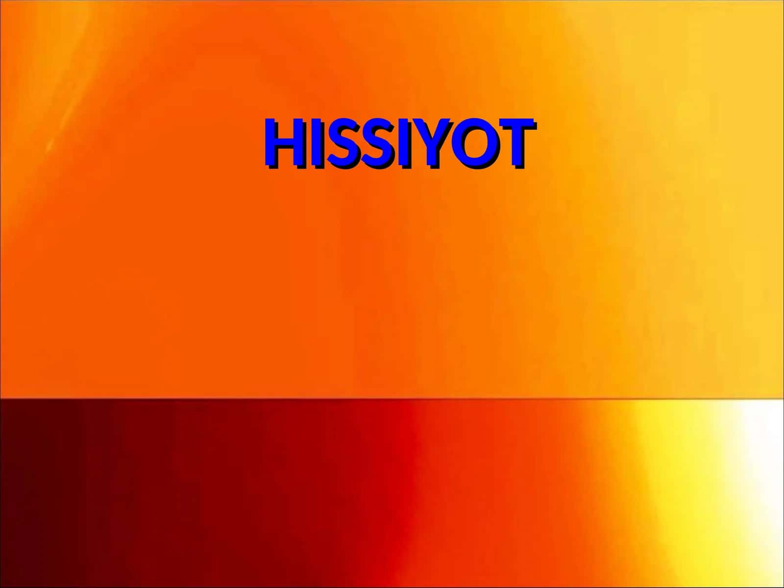 HISSIYOT 1