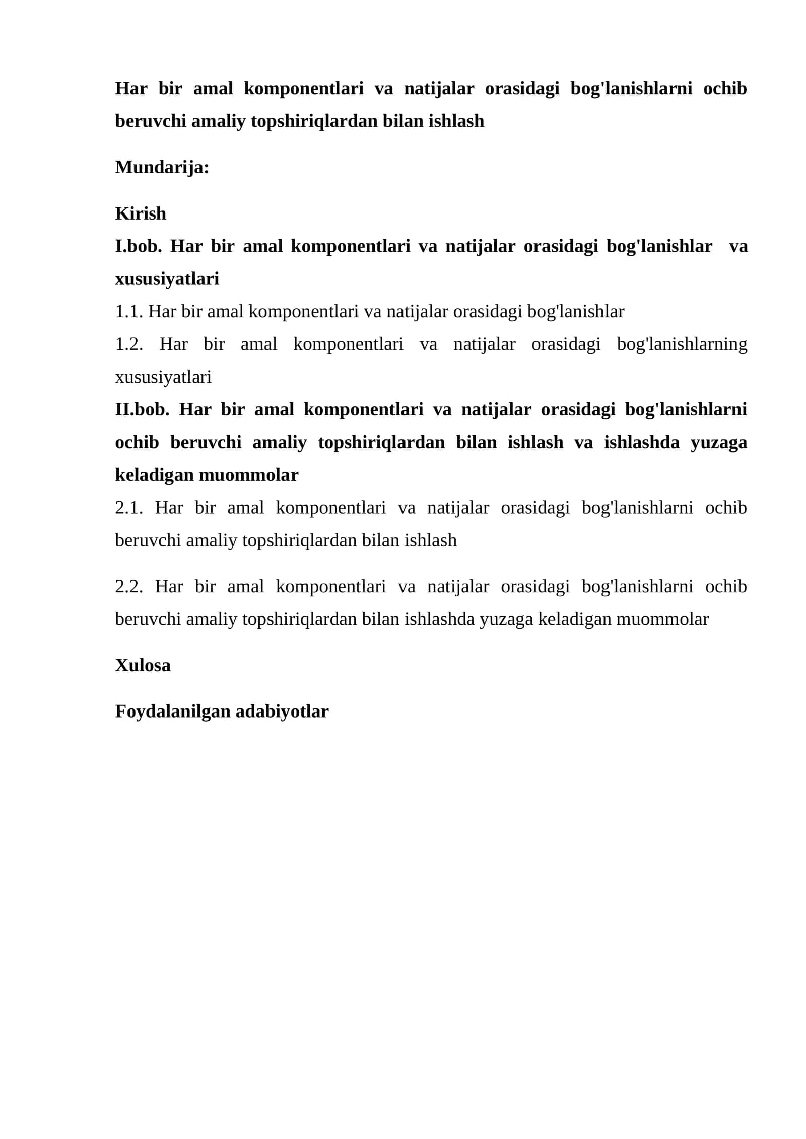 Ma'lumotlar bazasi normallashtirish 1