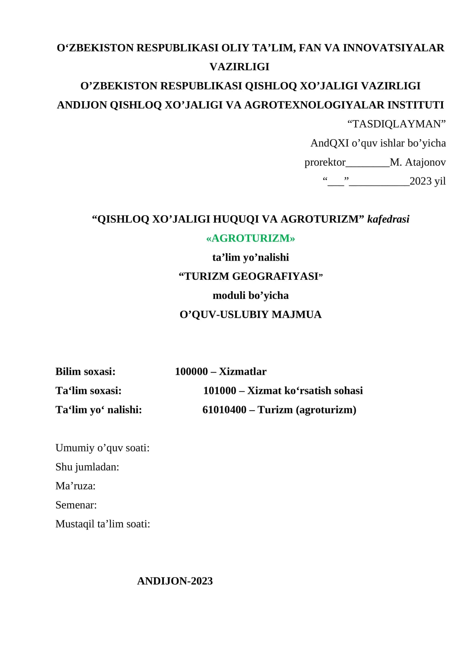 TURIZM GEOGRAFIYASI 1