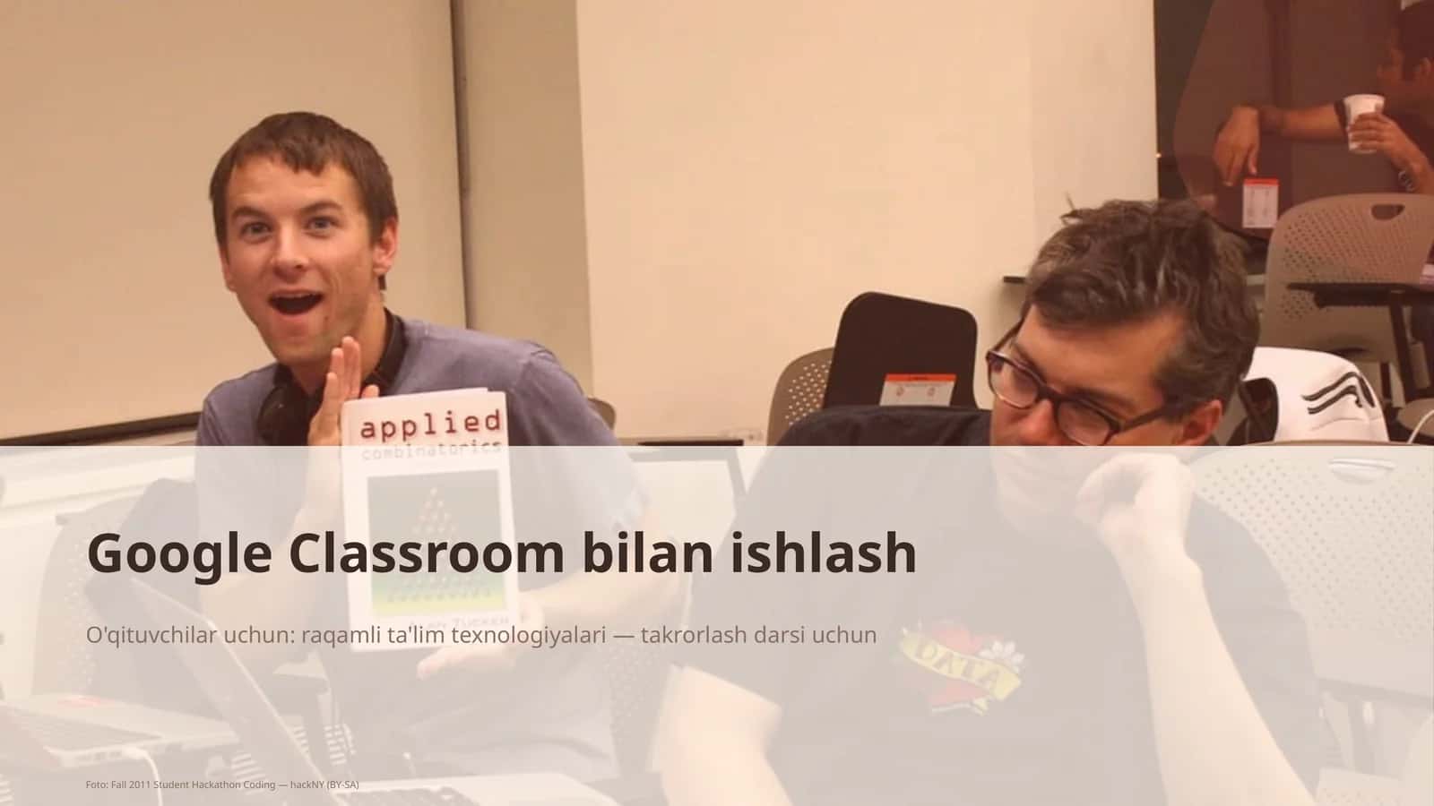 Google Classroom bilan ishlash 1