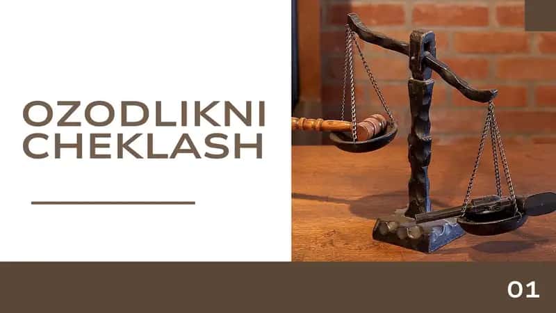 Ozodlikni cheklash 1