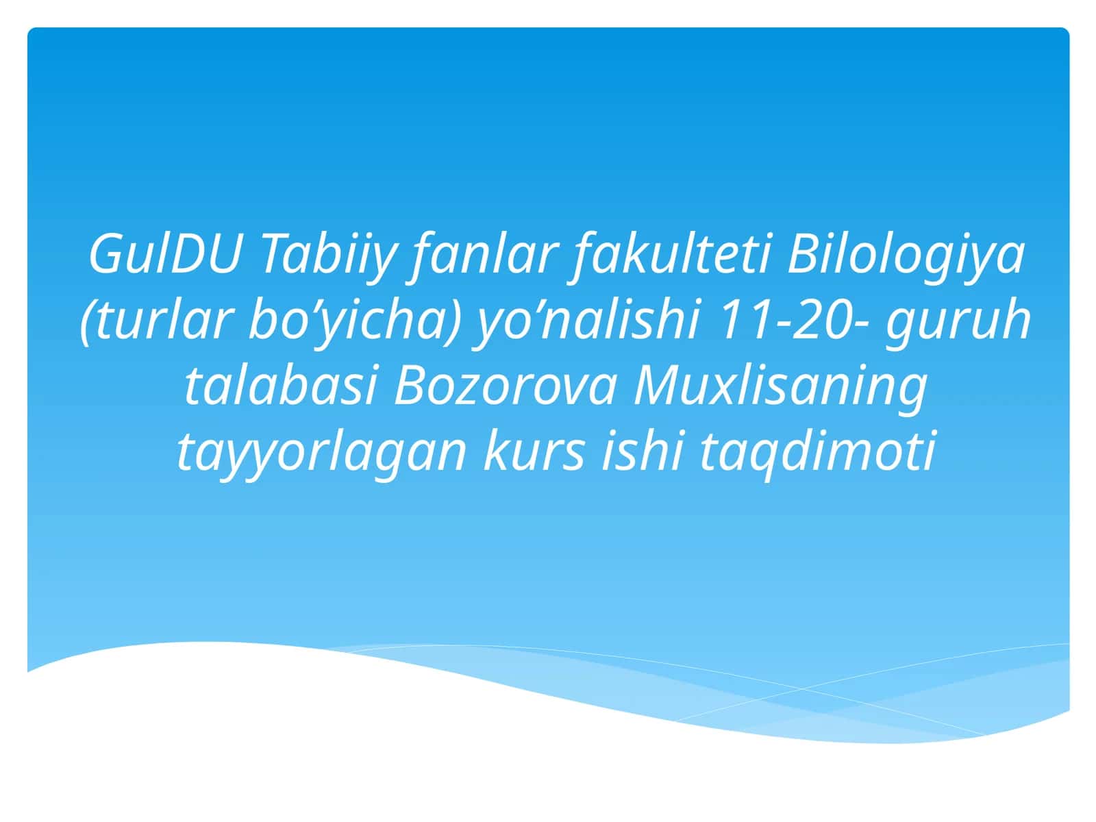 Yassichuvalchanglarning rivojlanish sikli - parazitlik hayot mahsuli 1
