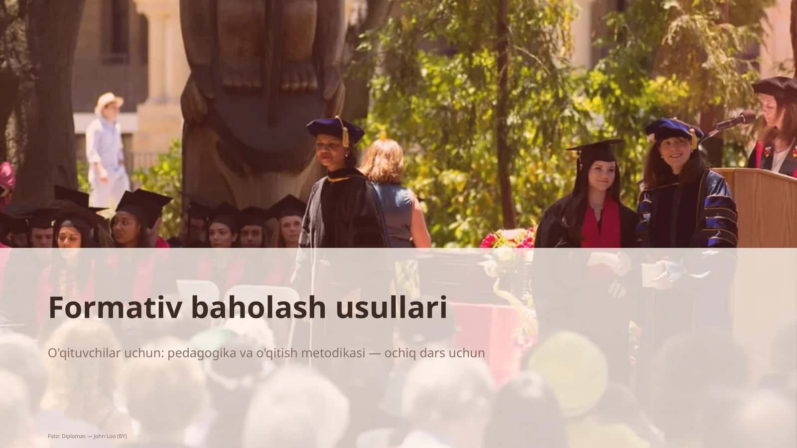 Formativ baholash usullari 1
