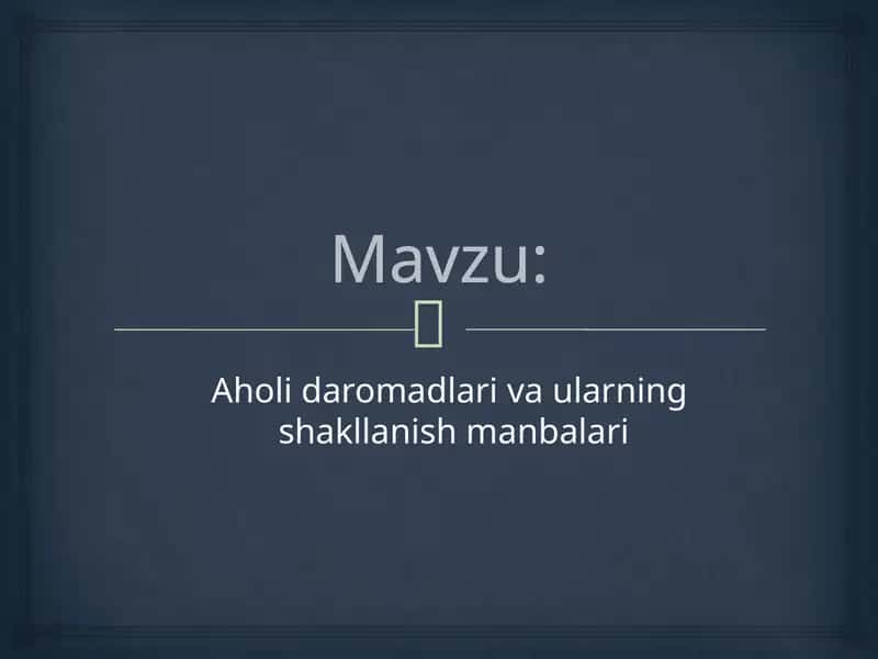 Aholidaromadlarivaularningshakllanishmanbalari 1