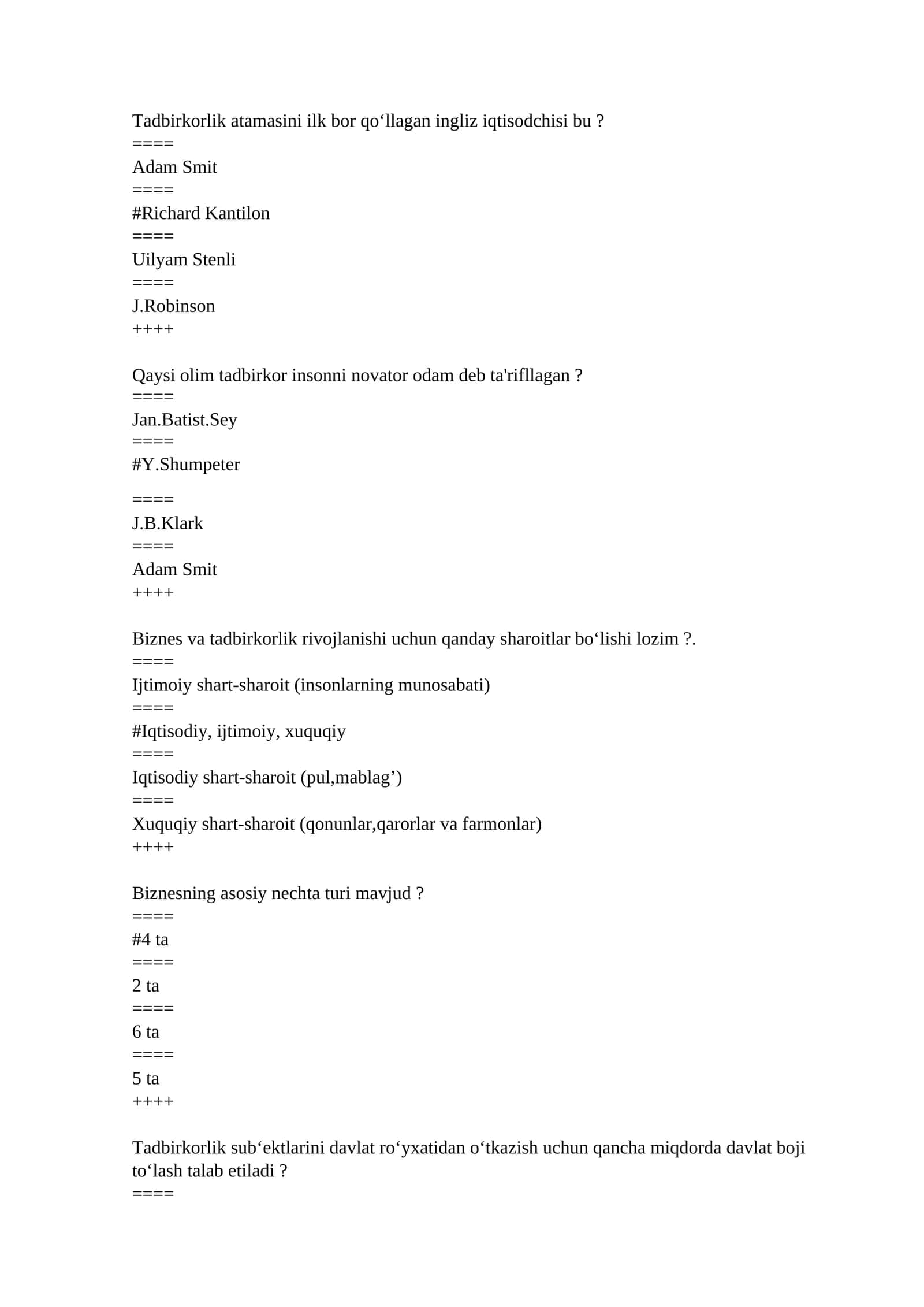 Iqtisodiy shart-sharoit 1