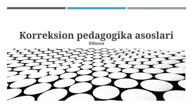 Korreksion pedagogika asoslari 1