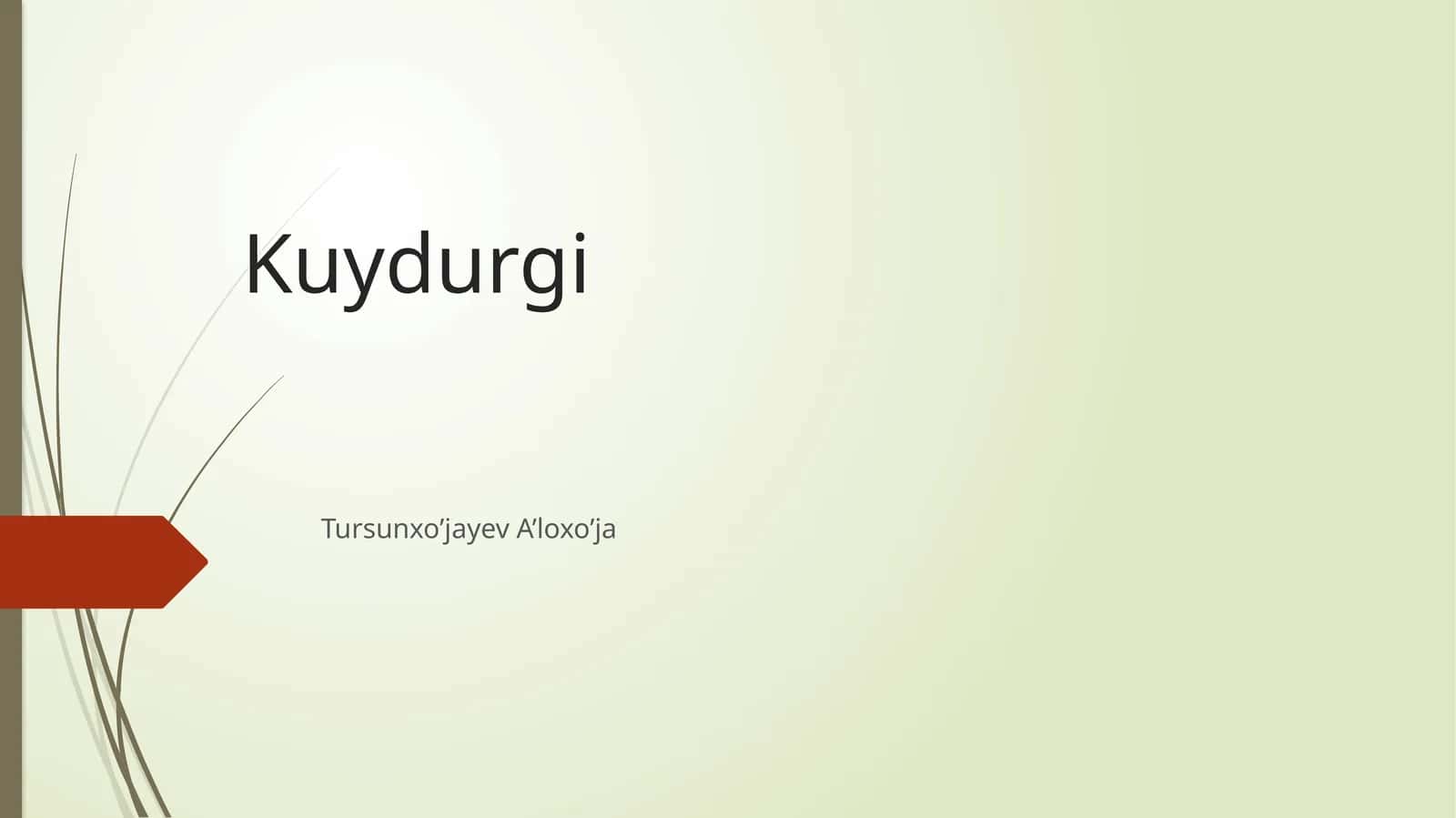 Kuydurgi 1