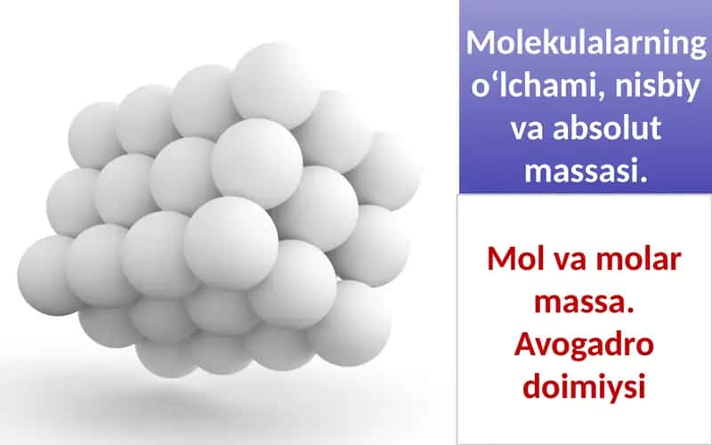 Molvamolar massa 1
