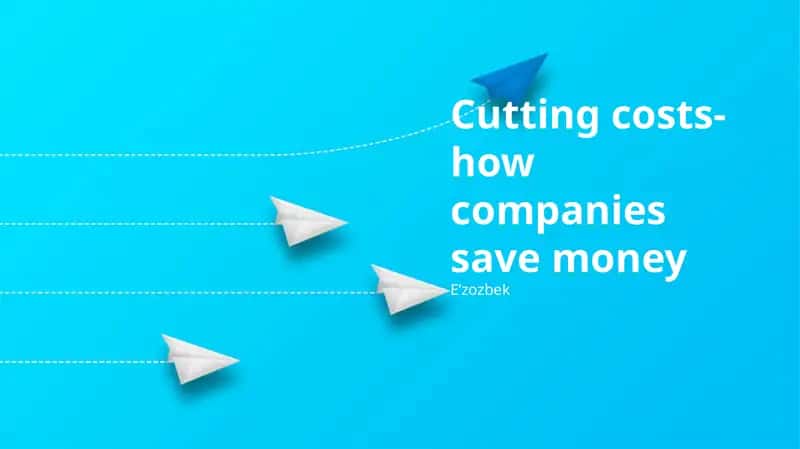 Strategic Cost Savings: A Holistic Approach 1