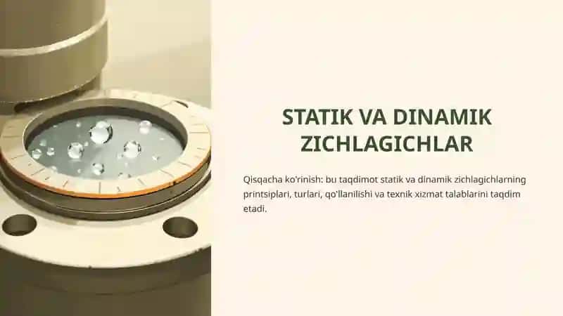 STATIK VA DINAMIK ZICHLAGICHLAR