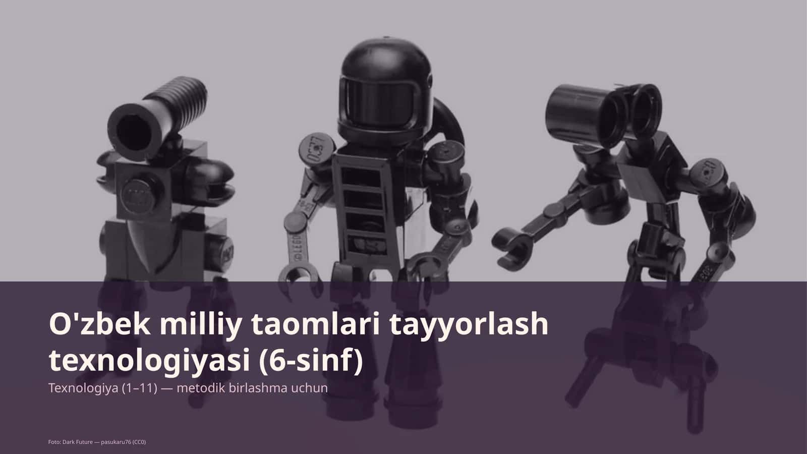 O'zbek milliy taomlari tayyorlash texnologiyasi (6-sinf) 1
