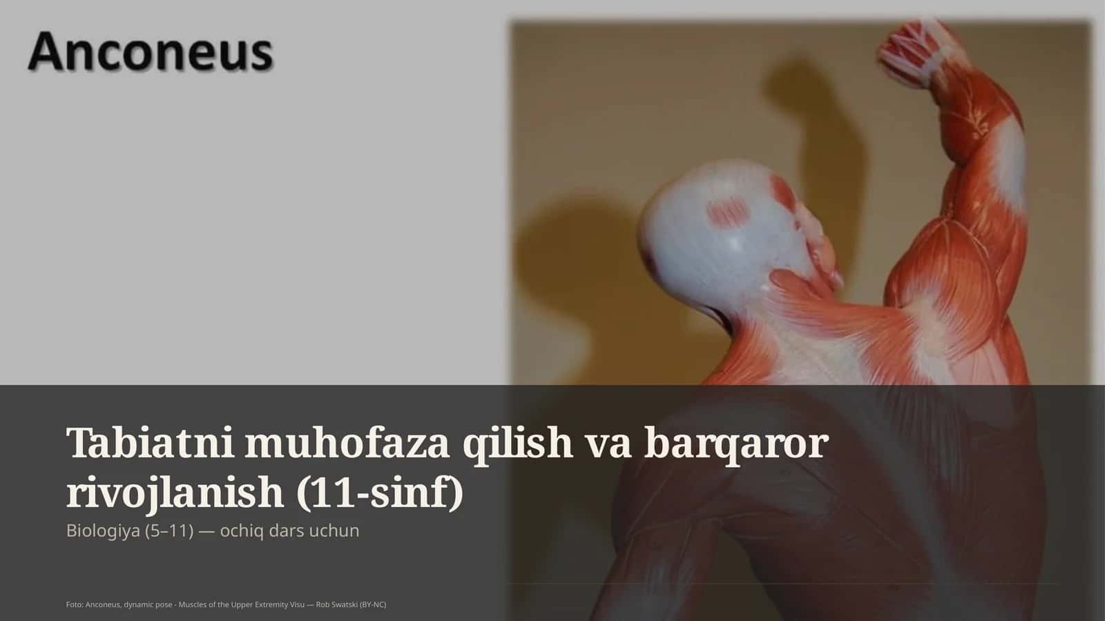 Tabiatni muhofaza qilish va barqaror rivojlanish (11-sinf) 1