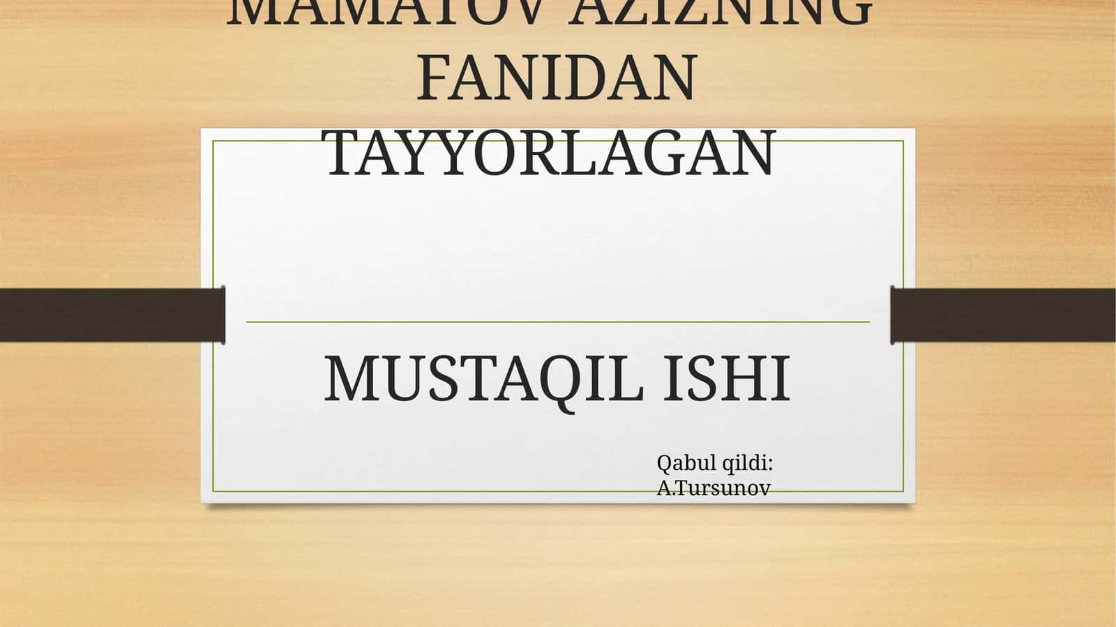 Harakatlar strategiyasi asosiy yo'nalishlari 1