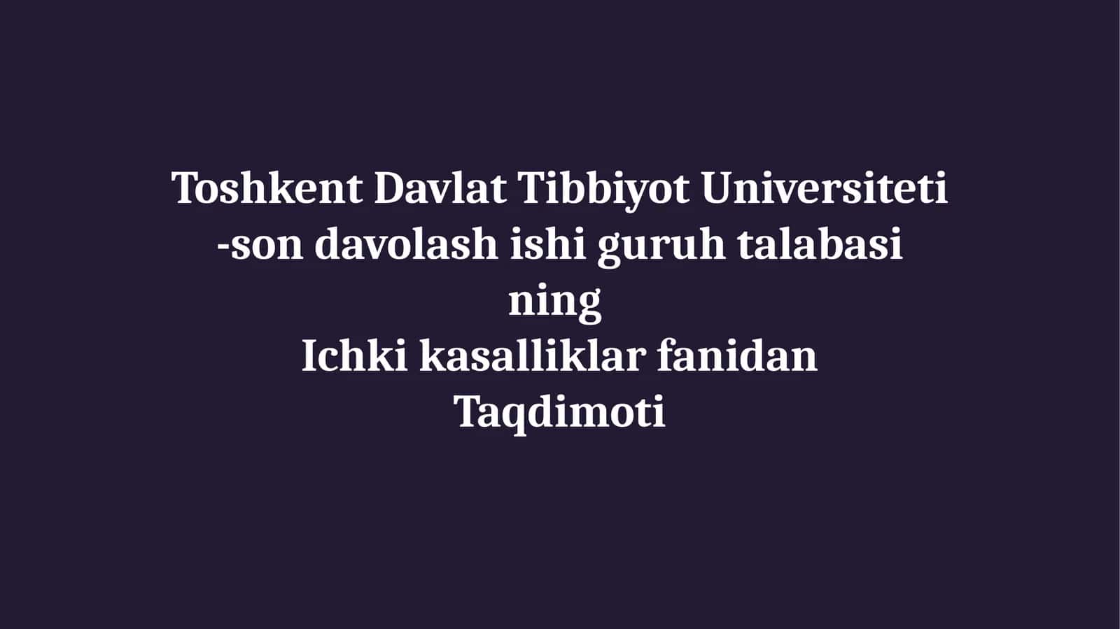 Biriktiruvchi to'qima kasalliklarining zamonaviy tekshirish usullari 1