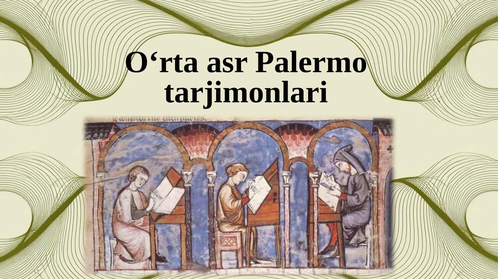 Oʻrta asr Palermo tarjimonlari 1