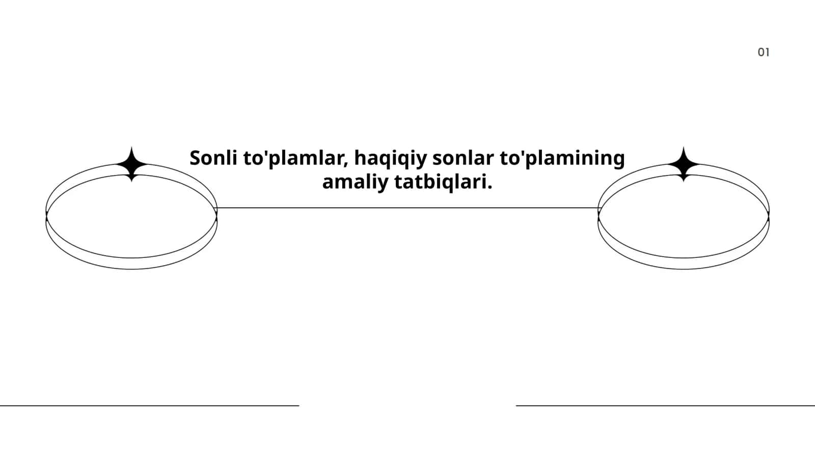 Sonli to'plamlar va ularning tuzilishi 1