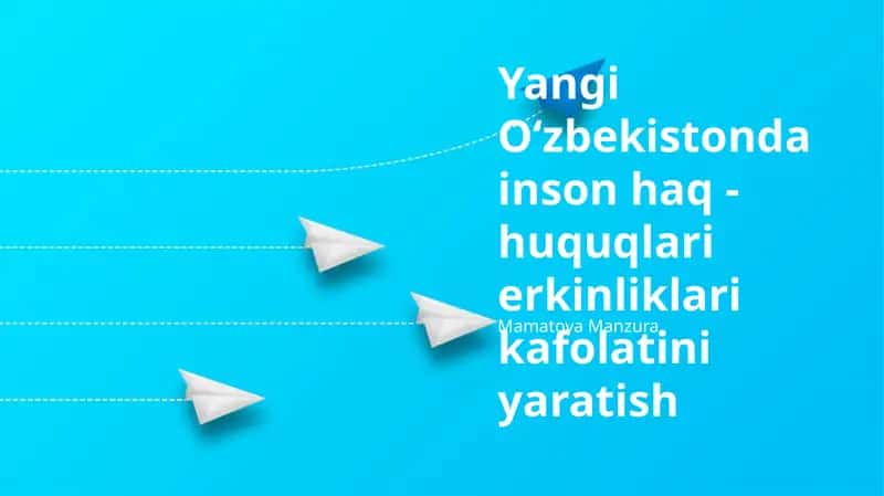 Sudya Mustaqilligi va Inson Huquqlarini Himoya qilish 1