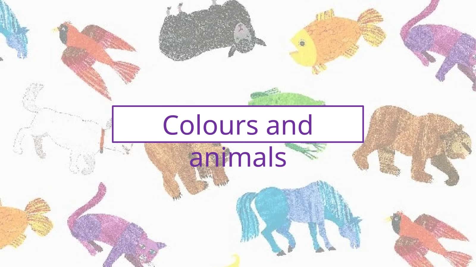 Coloursand animals 1