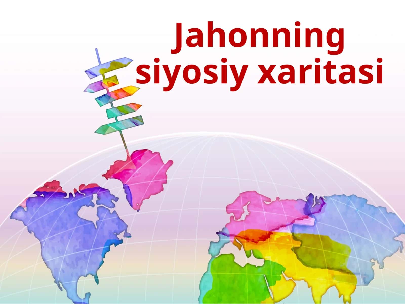Jahonning siyosiy xaritasi 1