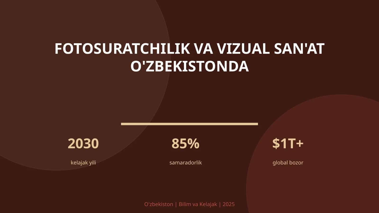 Fotosuratchilik va vizual san'at O'zbekistonda 1