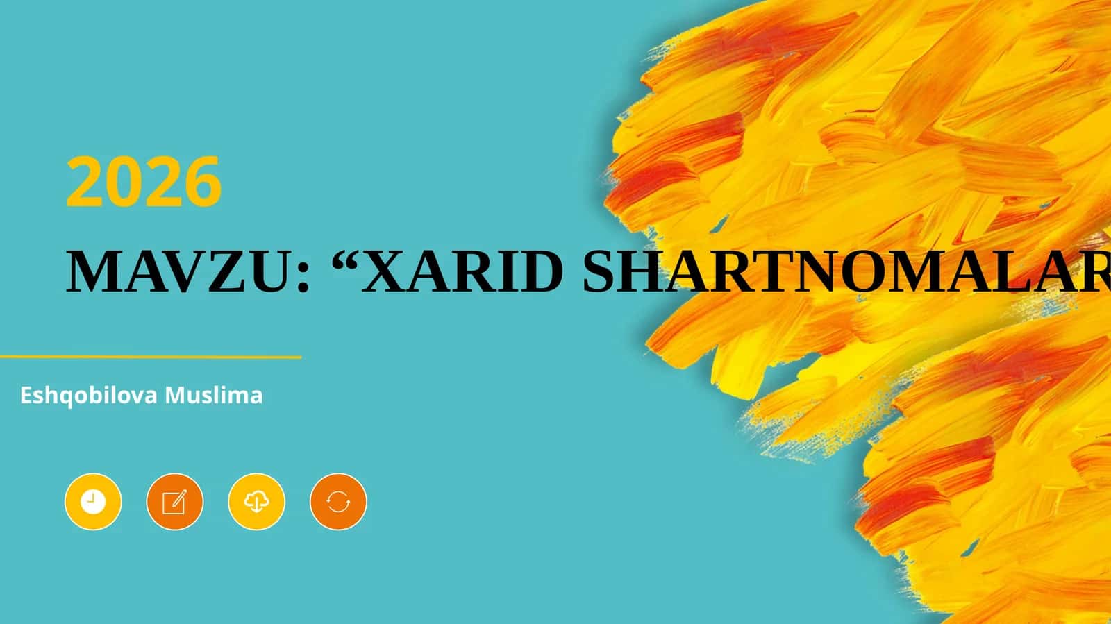 XARID SHARTNOMALARI 1
