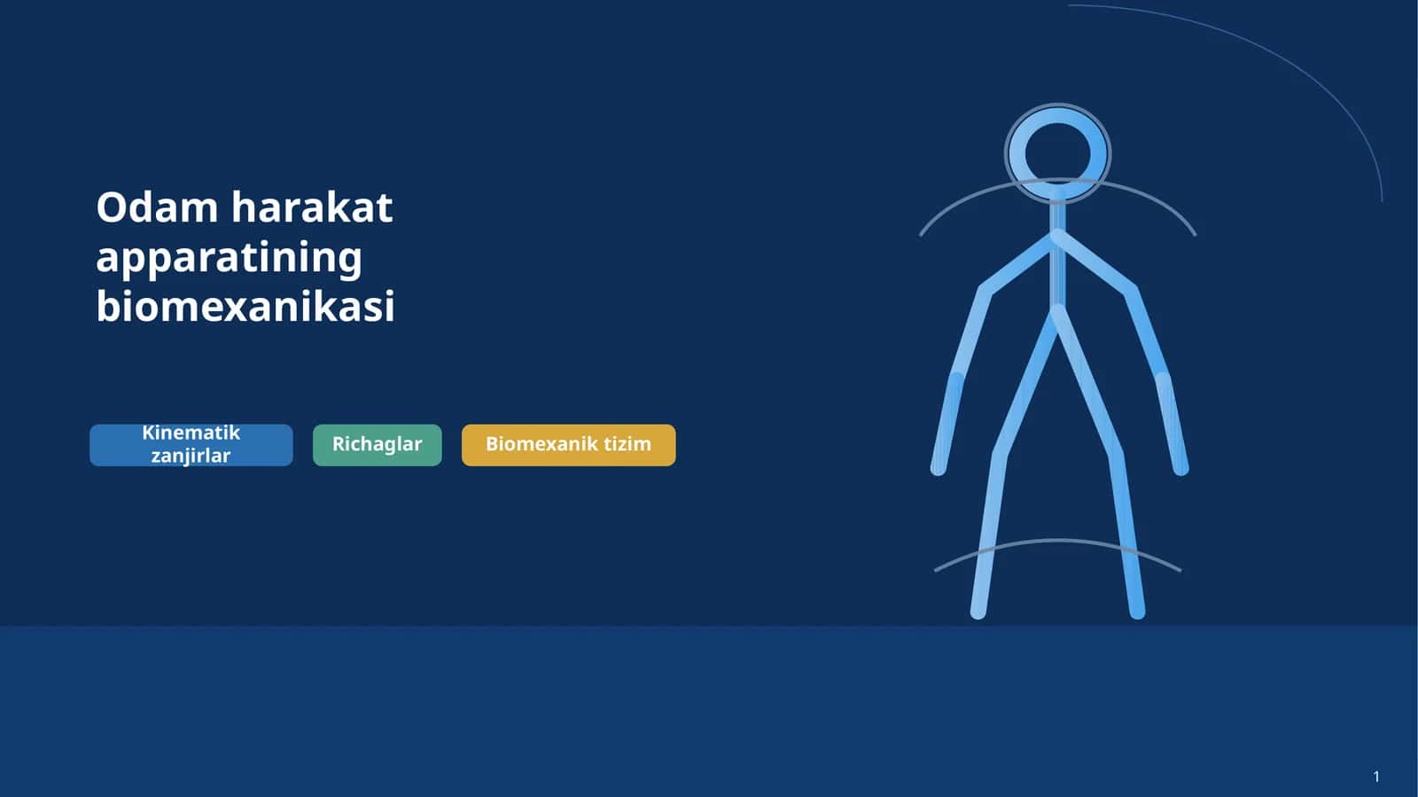 Biomexanika va biomexanik sistema tushunchasi 1