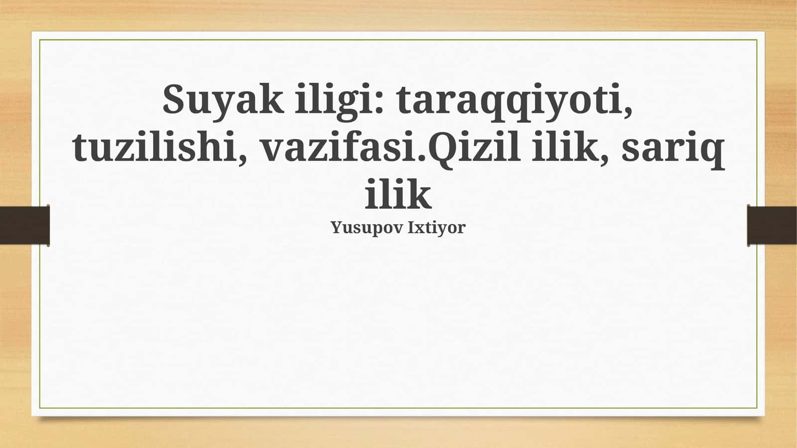 Suyak iligi: taraqqiyoti, tuzilishi, vazifasi 1