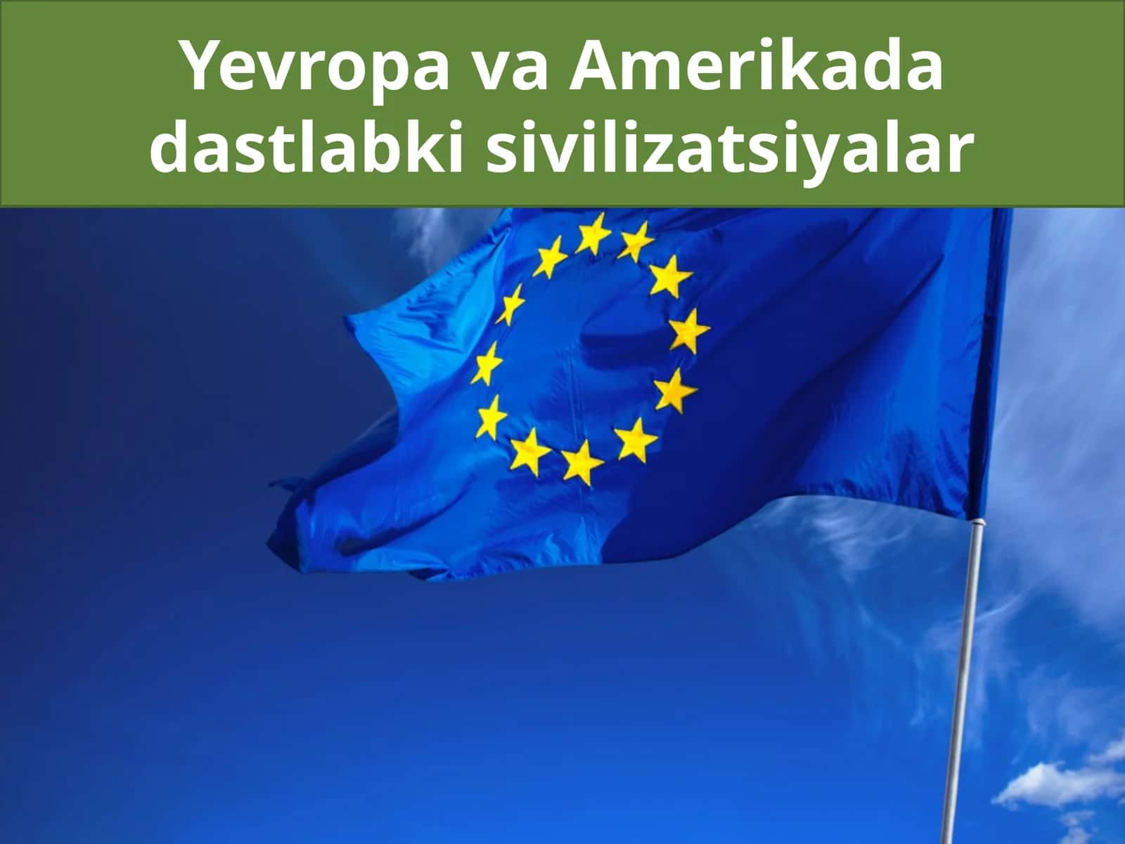 Sivilizatsiya haqida 1