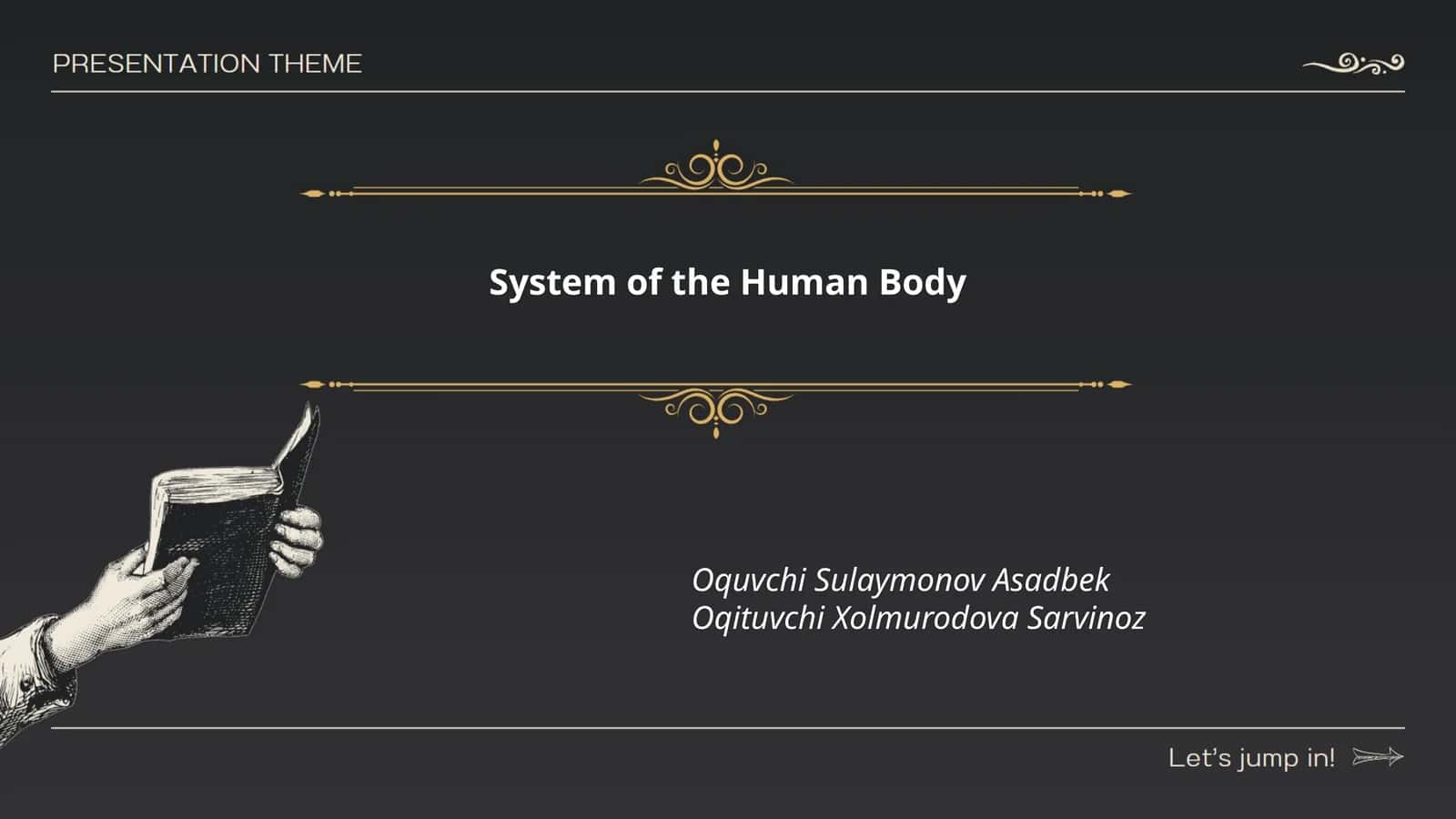 System of the Human Body 1
