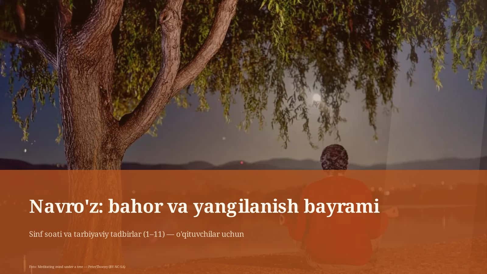 Navro'z: bahor va yangilanish bayrami 1