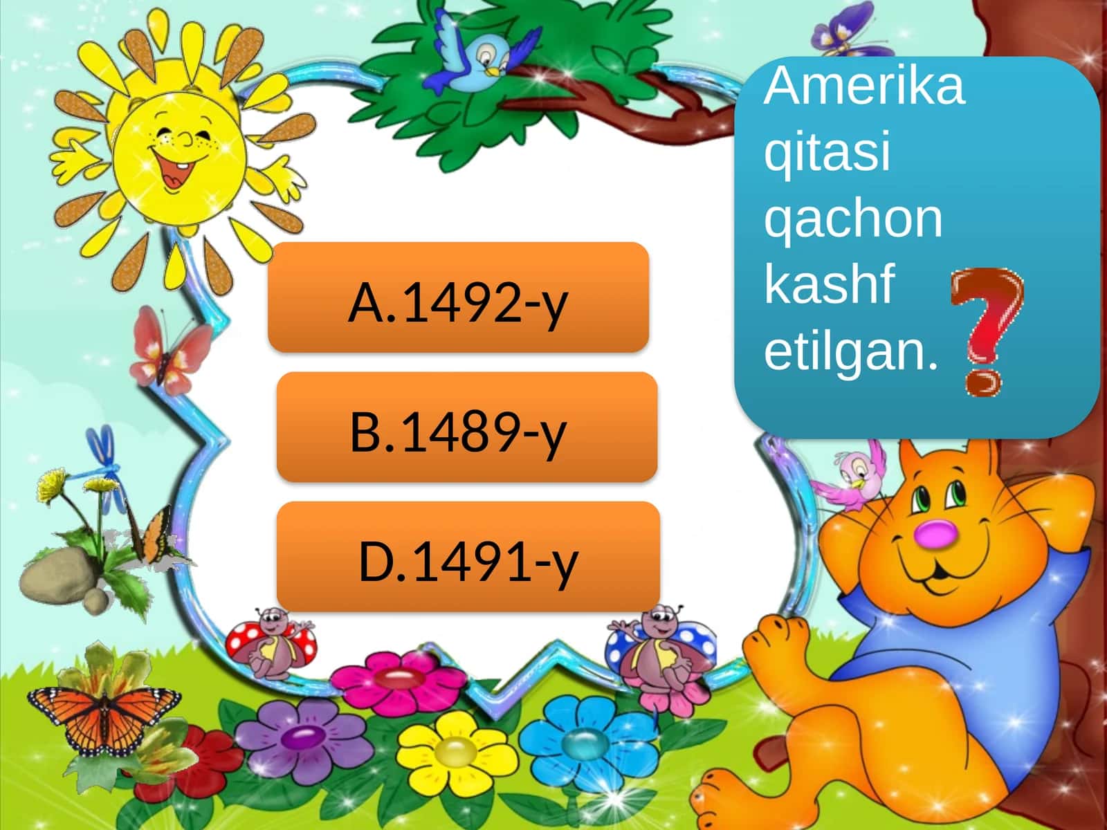 Amerika qit'asi  kashf etilishi 1
