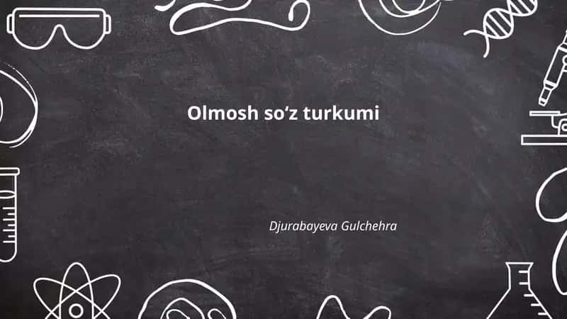 Olmosh soʻz turkumi 1