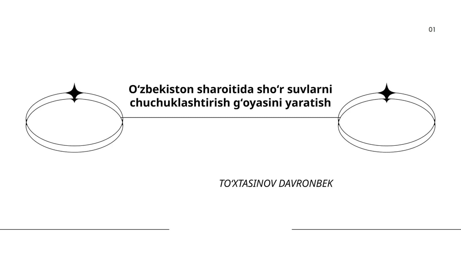 Shoʻr suvlarni chuchuklashtirish texnologiyalari 1