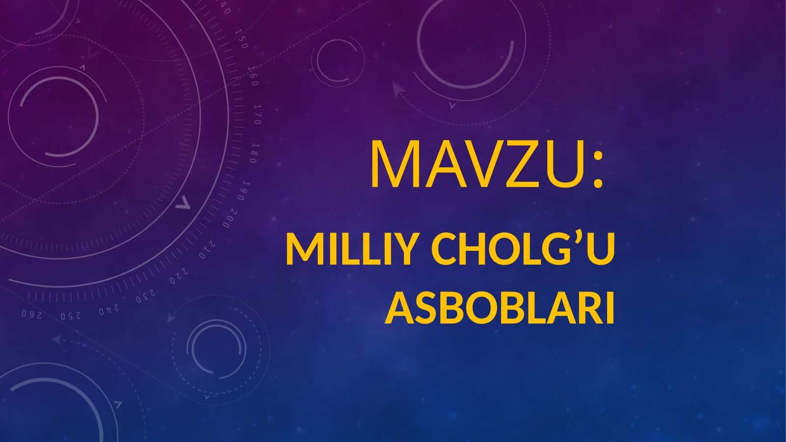 Milliy cholg’u asboblari 1