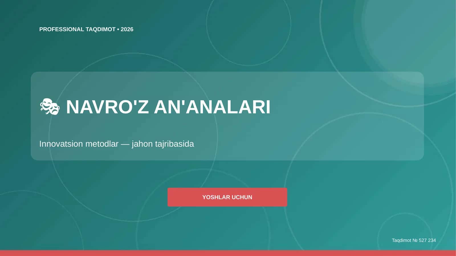 NAVRO'Z AN'ANALARI 1