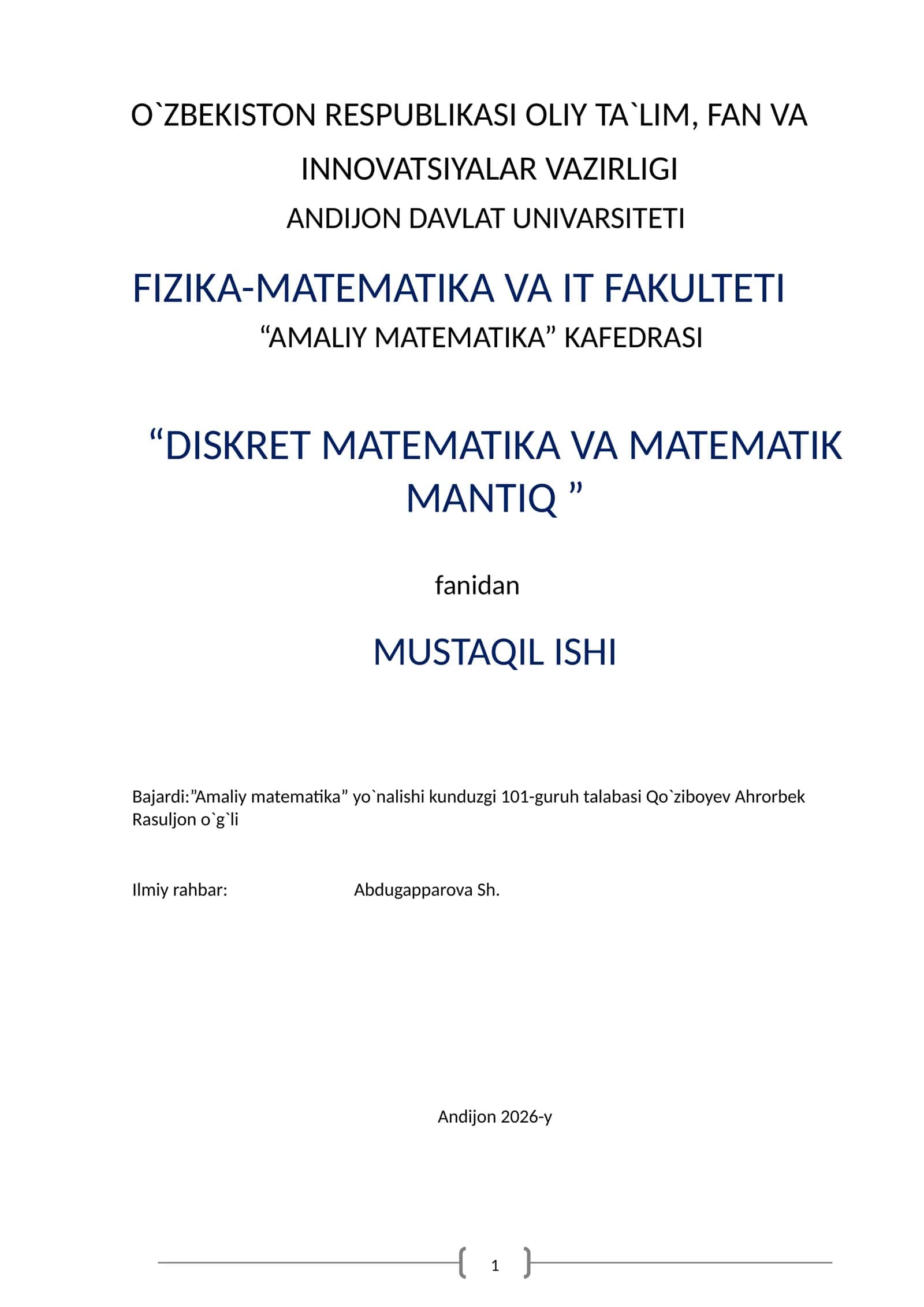 GRAF VA UNING BERILISH USULLARI 1