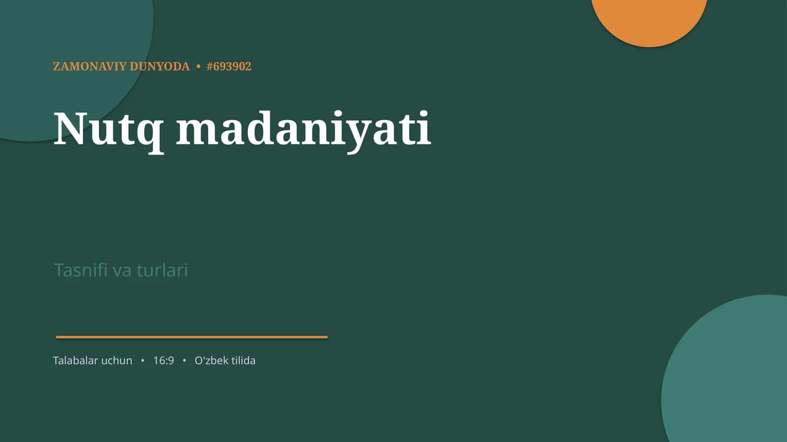 Nutq madaniyati 1