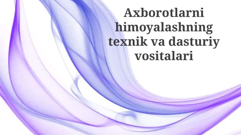 Xavfsizlik Axboroti va Voqea Boshqaruvi (XAVB) 1